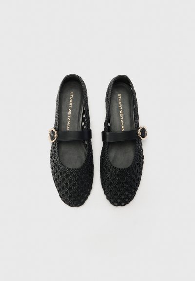 Stuart Weitzman THEA MARY JANE - Ballerina's - black