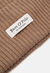 Marc O'Polo BEANIE FOLD UP - Kootud müts - shaded brown melange