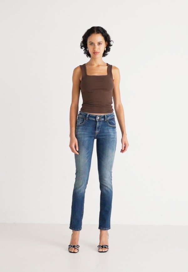 FALLON MID RISE - Slim fit jeans - areta wash3