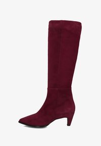 Geselecteerd, camoscio bordeaux