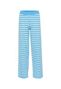 MILA STRIPED - Trousers - ethereal blue ice stripe