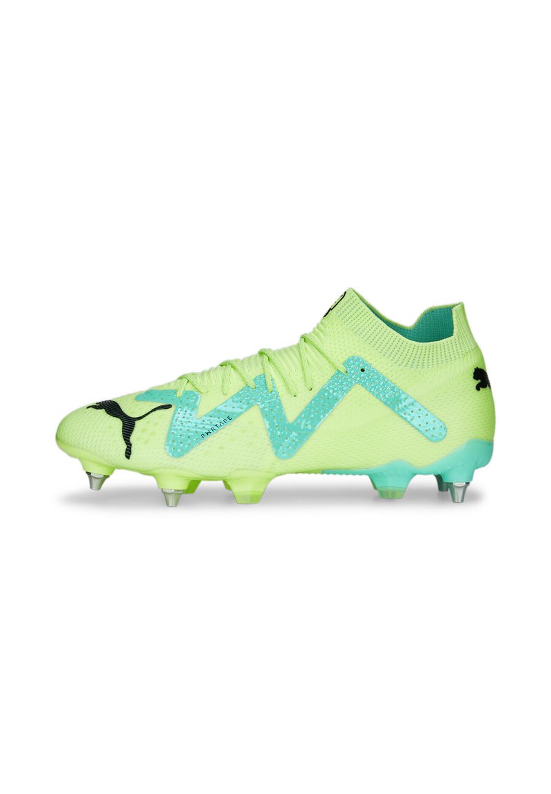 Puma FUTURE ULTIMATE MXSG Screwin stud football boots fast yellow black electric peppermint