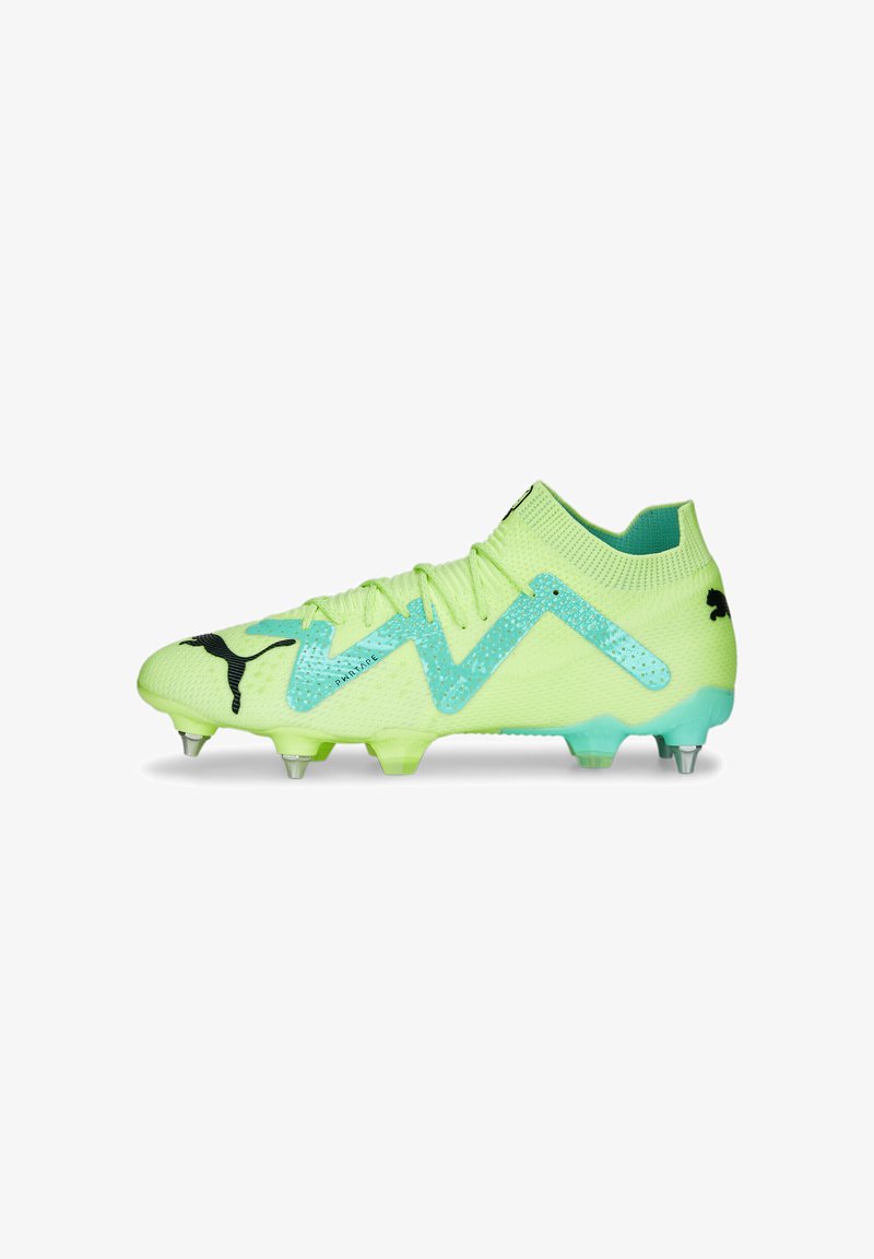 Puma FUTURE ULTIMATE MXSG Screwin stud football boots fast yellow black electric peppermint Puma FUTURE ULTIMATE MXSG Screwin stud football boots fast yellow black electric peppermint