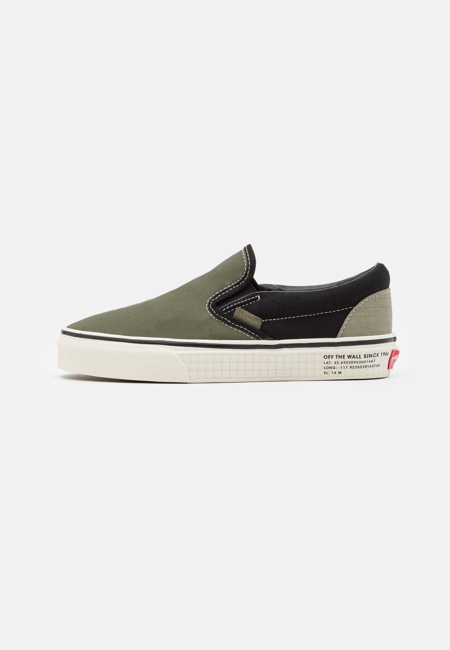 vans slip on olive