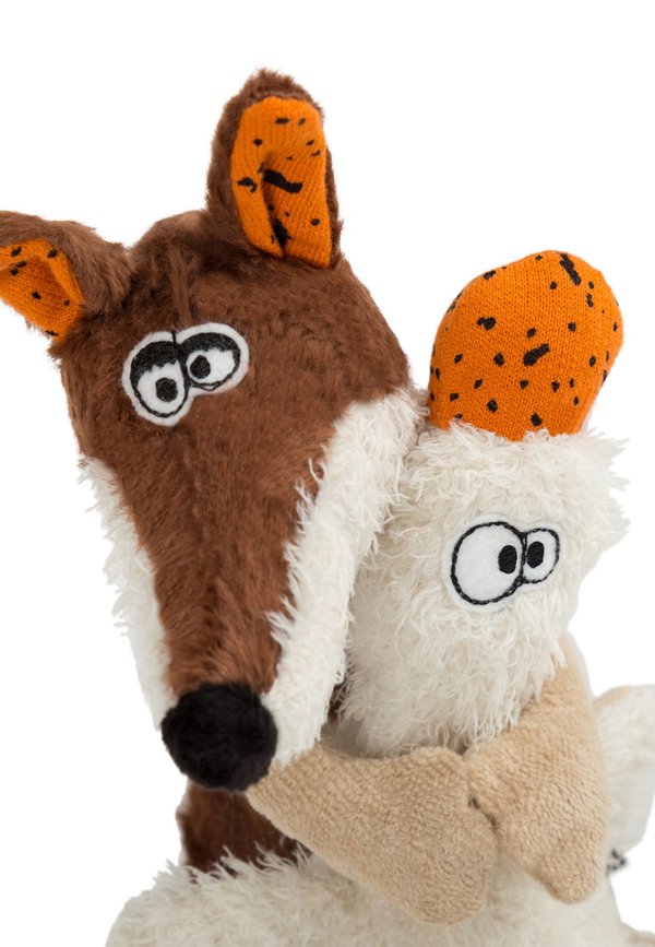 NEVER LET YOU GO BEASTSTOWN – Kuscheltier – braun weiß