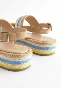 Next Korkeakorkoiset sandaalit - blue yellow