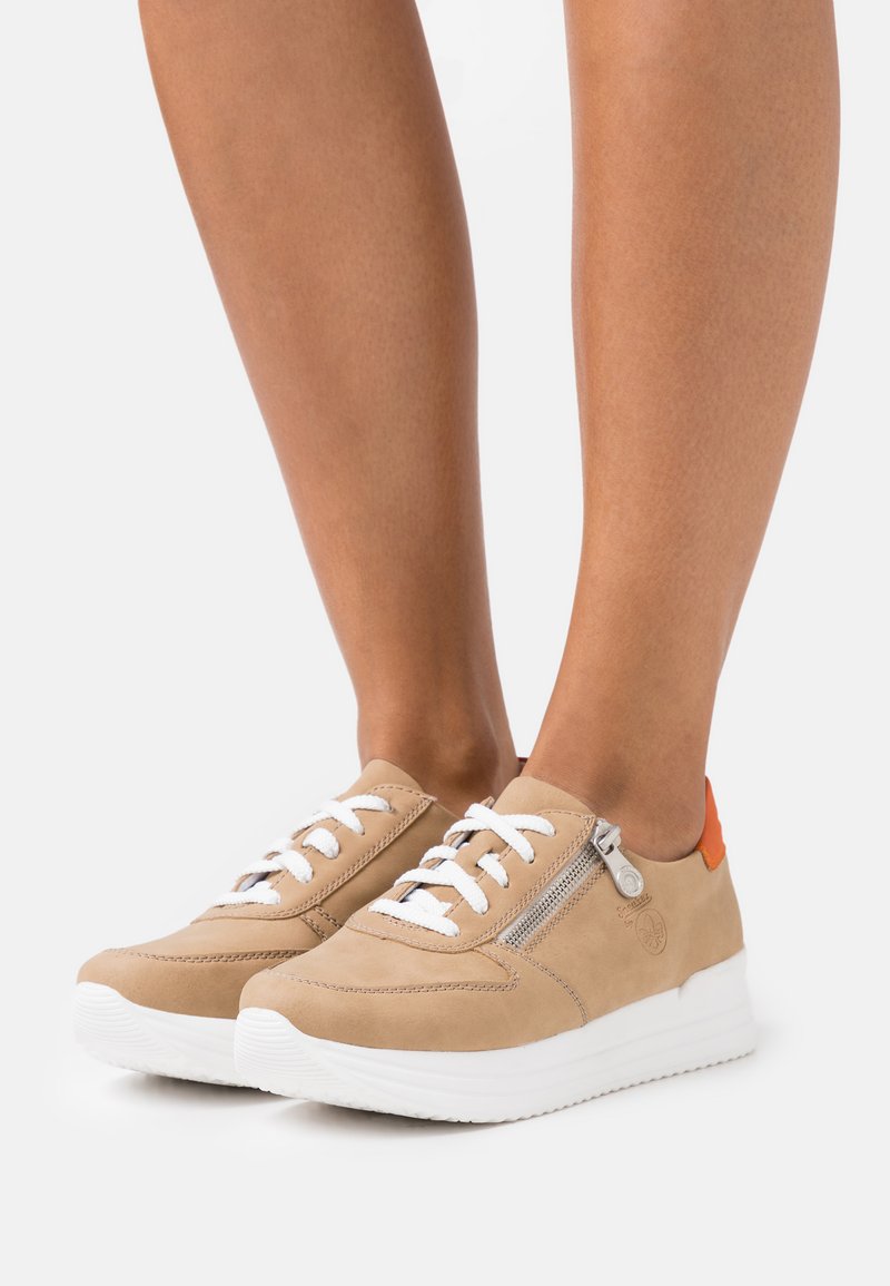 Damen Sneaker | Rieker Sneaker low beige - MO36431 Damen Sneaker | Rieker Sneaker low beige - MO36431