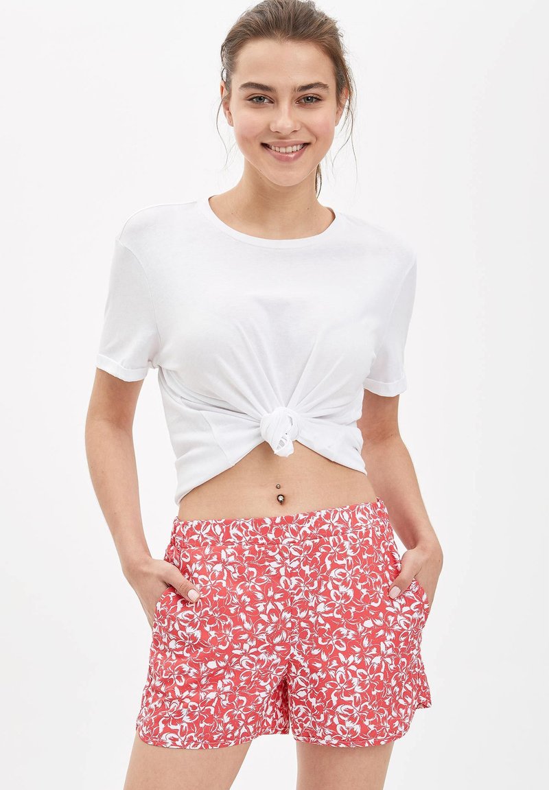 DeFacto Shorts rood DeFacto Shorts rood