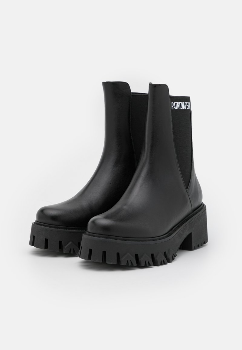 Damen Ankle Boots | Patrizia Pepe Plateaustiefelette black/schwarz - SX72984 Damen Ankle Boots | Patrizia Pepe Plateaustiefelette black/schwarz - SX72984