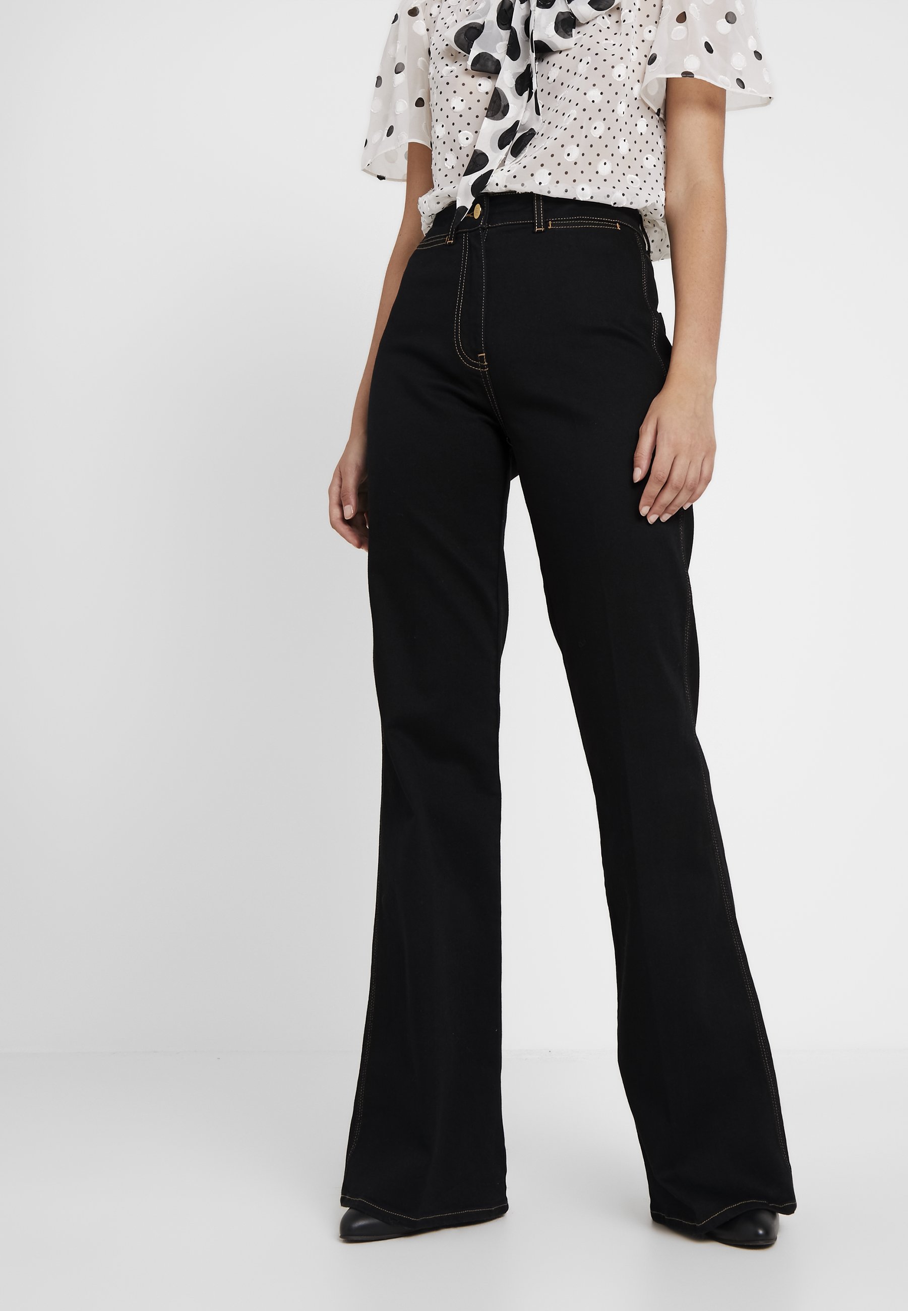 zendaya high waist bootcut jeans