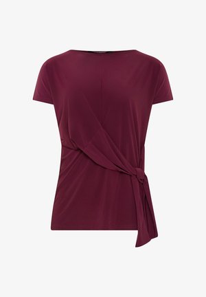 Long Tall Sally, TALL GOING OUT TOPS - T-shirt con stampa - wine