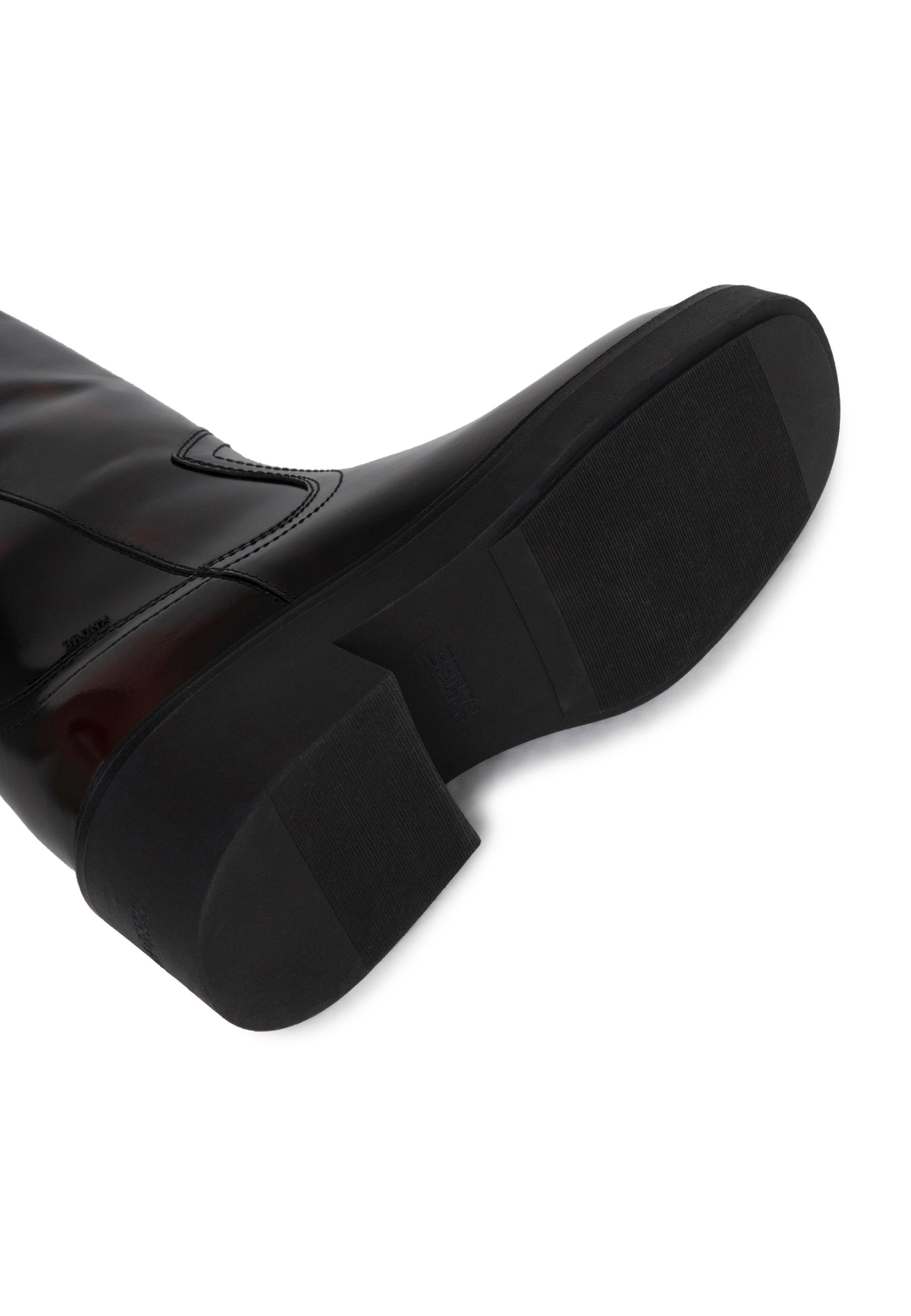 Bronx DAFF - Cowboy/Biker boots - black/bordeaux/black - Zalando