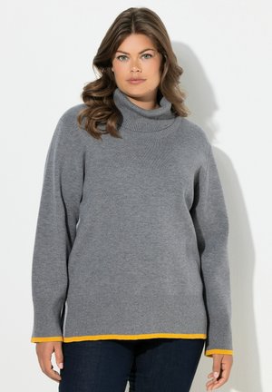 LANGRAM ROLLKRAGEN - Pullover - anthracite