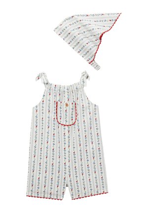Monoprix, SET - Salopette - ecru