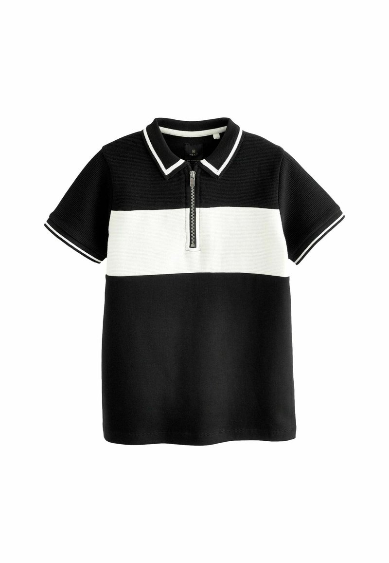 Next SHORT SLEEVE REGULAR FIT - Poloshirts - black white