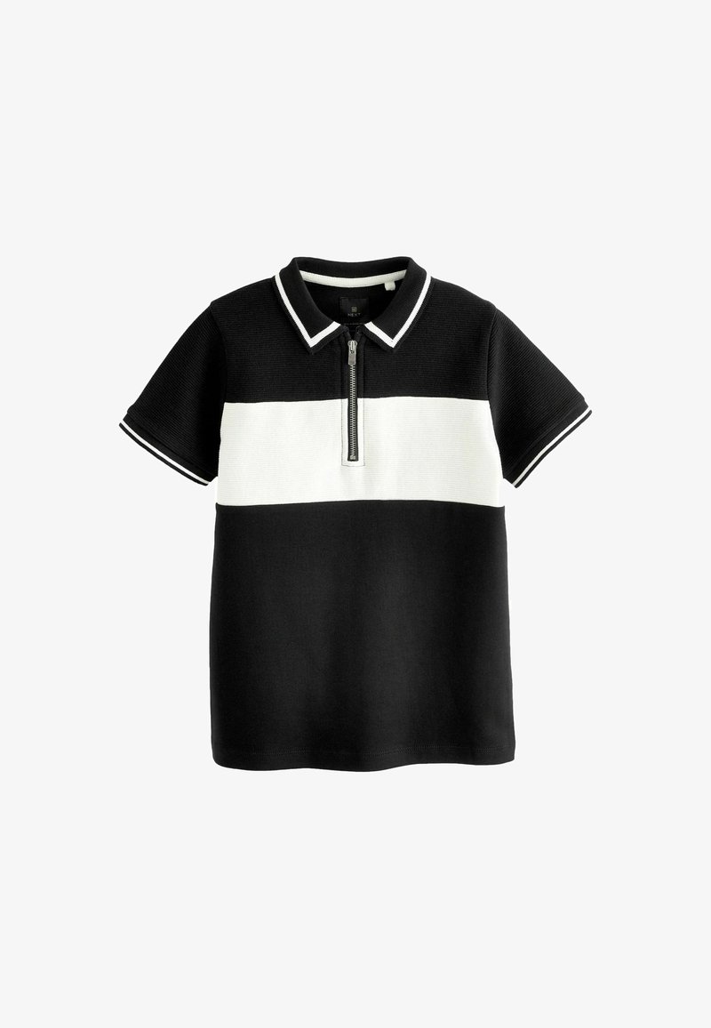 Next SHORT SLEEVE REGULAR FIT - Poloshirts - black white