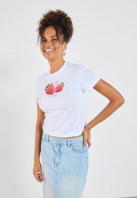Even&Odd by Zalando - Print T-shirt - white Thumbnail Image 1