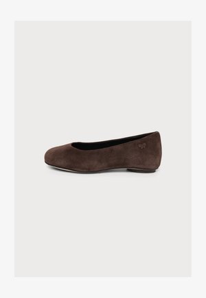 Weekend Max Mara, WKATODISUEDE - Klassischer Ballerina - cioccolato