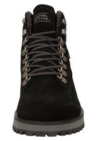 camel active Lace-up ankle boots - black c