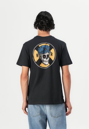 TIMBER SIGNS - Print T-shirt - tarmac