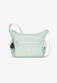 Borsa Kipling Gabbie S A Tracolla, Beige Scintillante, FW2025, Nuova Con Etichette