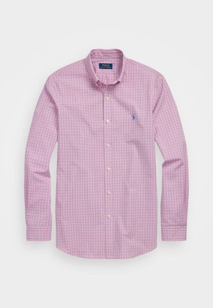 Polo Ralph Lauren SLIM FIT STRETCH POPLIN SHIRT - Camisa - laguna pink/blue multicoloured