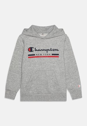 Champion GRAPHIC HOODIE UNISEX - Jersey con capucha - grey