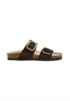 BUCKLE - Natikače - brown