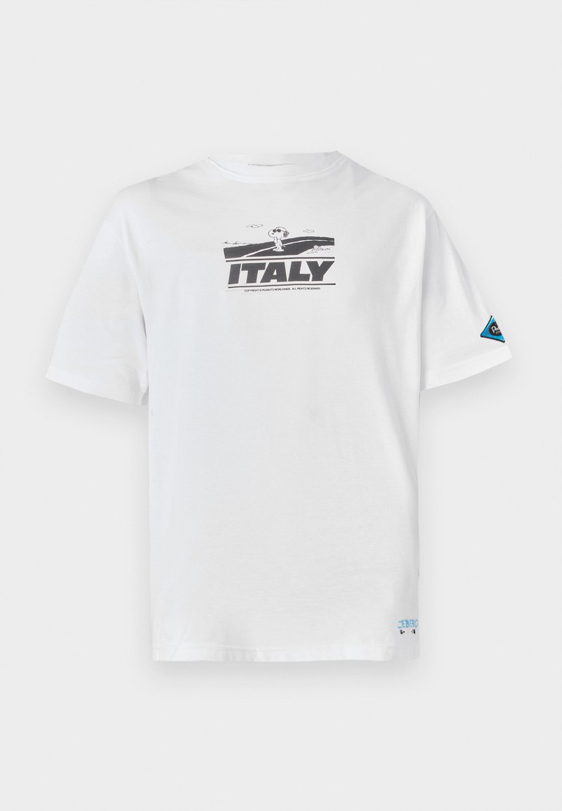 Iceberg T-shirt print wit