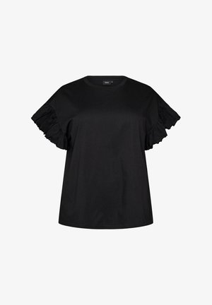 Zizzi, T-shirt imprimé - schwarz