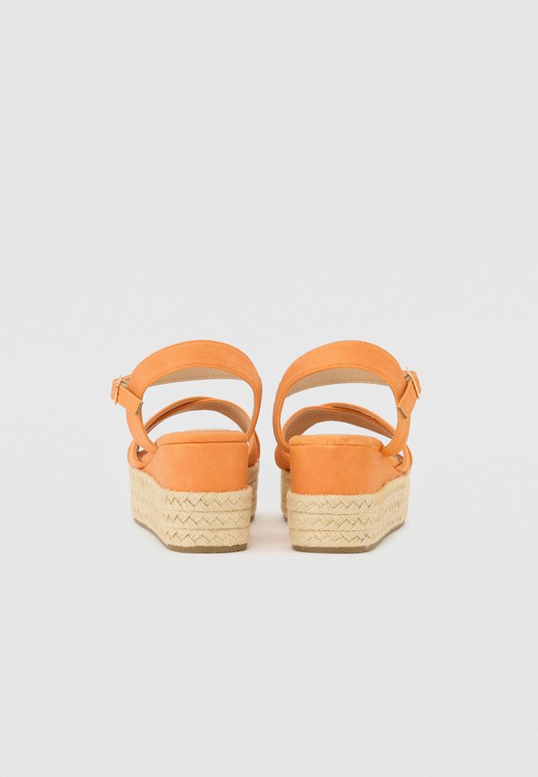 ONLMARCELA - Wedge sandals - orange2