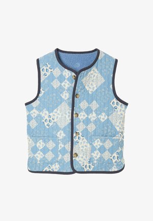 FatFace, REVERSIBLE FLEECE GILET - Weste - blue