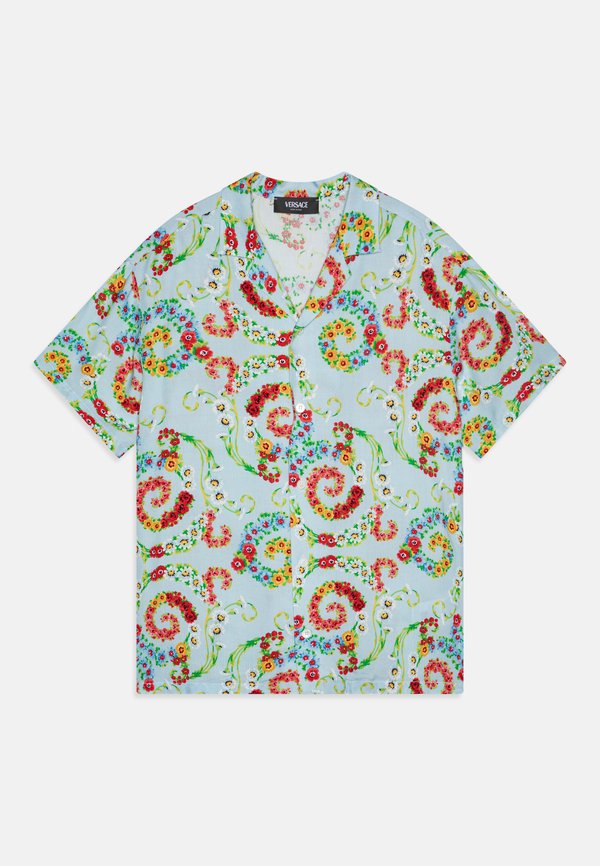 INFORMAL SHIRT GIAVANESE FLOWERS BAROCCO UNISEX - Button-down blouse