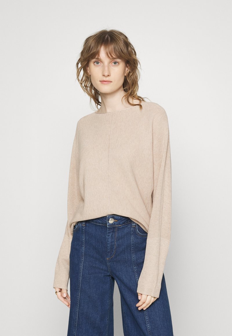 Esprit Collection BATWING Jumper cream beige/beige Zalando.co.uk