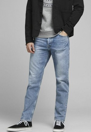 Džínsy s rovným strihom - blue denim