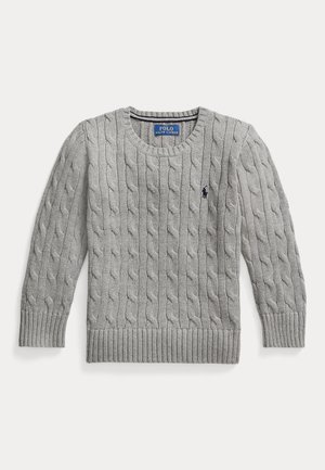 CABLE SWEATER - Trui - andover heather