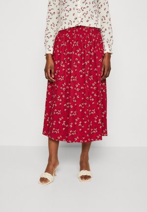 Thought ELOISE PLEATED MIDI SKIRT - Πλισέ φούστα - pink