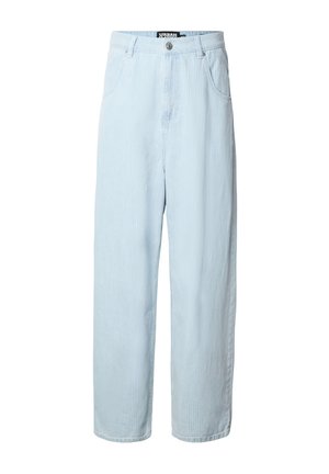 Urban Classics, 90'S PINSTRIPED JEANS - Volné džíny - new light blue washed
