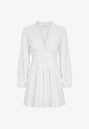 AMERICANDREAMS, UMI SHORT SOLID - Φόρεμα ημέρας - white