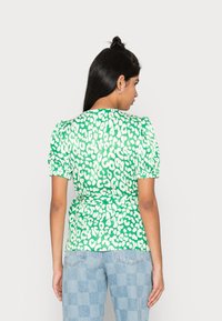 VILA VITONE WRAP  - Blusa - green/white