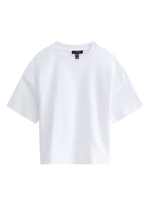 New Look, PREMIUM HEAVYWEIGHT BOXY FIT - T-shirt basic - white