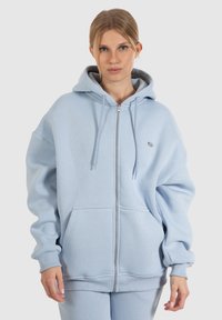 Smilodox EDA FULL ZIP HOODIE - Sudadera con cremallera - hellblau