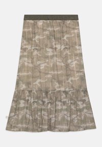 IKKS JUPE LONGUE - Maxi sukně - kaki