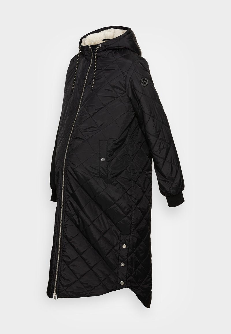 ONLY MATERNITY OLMSANDY QUILT COAT Winter coat black Zalando.ie