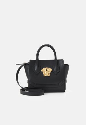 BORSA A MANO VITELLO UNISEX - Borsa a mano - nero/oro