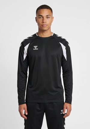 Hummel, CORE 2.0 CREW NECK - Felpa - black white