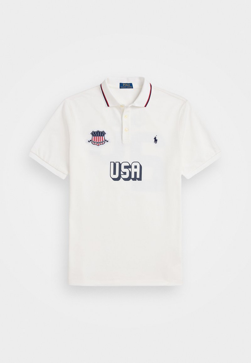 Polo Ralph Lauren CLASSIC FIT USA POLO SHIRT - Polo shirt - white - Zalando