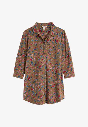 Seasalt Cornwall, SEASALT CORNWALL 3/4 DOVE PLANT TUNIC - Blusa - green - plant cuttings fern moss