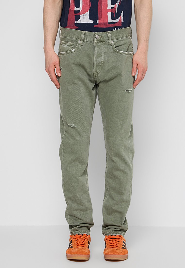 Pepe Jeans Jeans Tapered Fit groen Pepe Jeans Jeans Tapered Fit groen