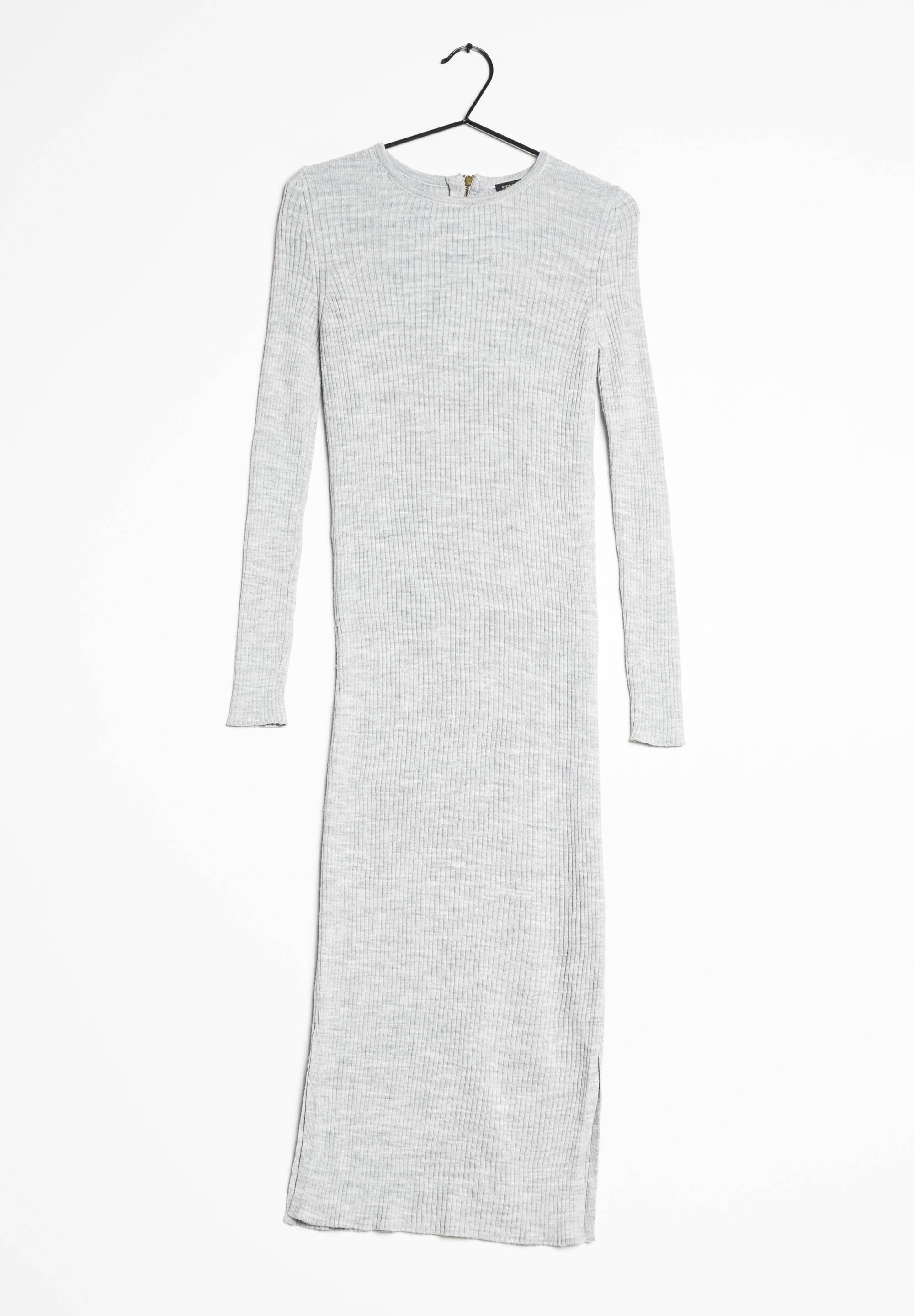 crepe knit mini zip dress Threadbare Women's Rust Orange Quarter Zip Brushed Knit Mini Dress